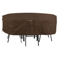 Madrona RainProof Rectangle/Oval Patio Table/Chair Set Cover, 88"W