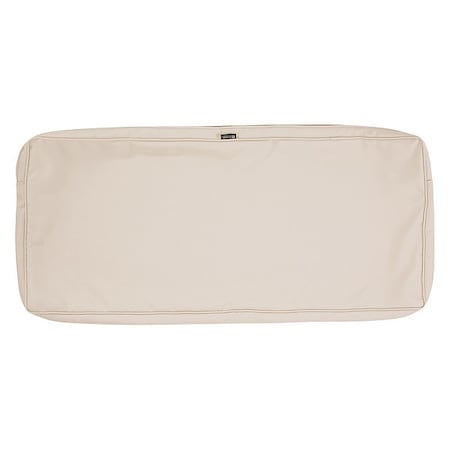 Montlake Bench/Sette Cushion Slipcover, Antique Beige, 18"x42"