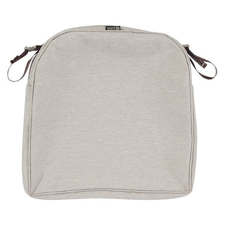 Montlake Dining Seat Cushion Slipcover, Heather Grey, 20"x20"