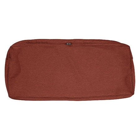 Montlake Bench/Sette Cushion Slipcover, Heather Henna, 18"x42"
