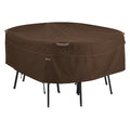 Madrona RainProof Round Patio Table/Chair Set Cover, 70"x23"