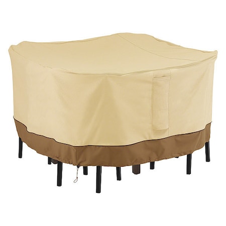 Veranda Medium Square Bar Table/Chair Set Cover, 68"x68"