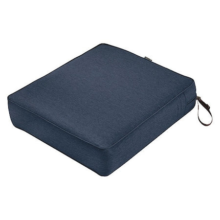 Rectangle Lounge Seat Cushion, Blue, 5" Thick