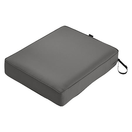 Rectangle Lounge Seat Cushion, Grey, 5" Thick