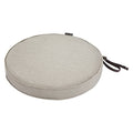 Round Dining Seat Cushion, Grey, 15" Dia