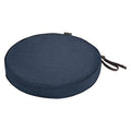Round Dining Seat Cushion, Blue, 15" Dia
