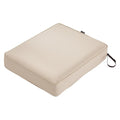 Rectangle Lounge Seat Cushion, Antique Beige, 23"