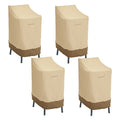 Veranda Bar Chair/Stool Cover, 30"x28", 4PK