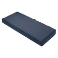 Bench/Settee Cushion, Heather Indigo, 59" x 18" x 3"