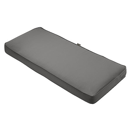 Bench/Settee, Cushion, Grey, 59" x 18" x 3"