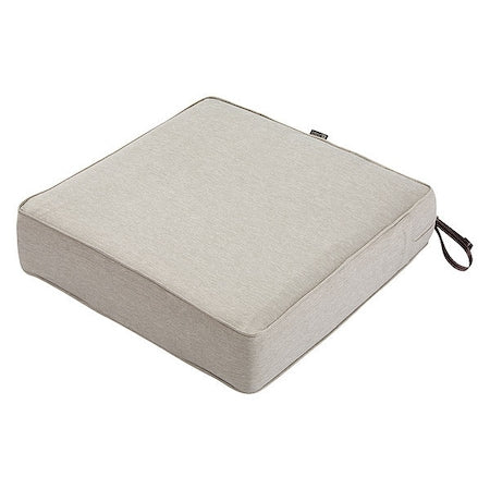 Square Lounge Seat Cushion, Grey, 25"x25"x5"