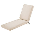 Chaise Lounge Cushion, Antique Beige, 72 in L x 21 in W x 3 in T