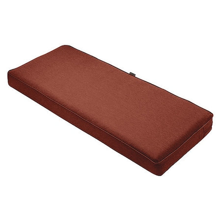 Bench/Settee Cushion, Heather Henna, 42" x 18" x 3"