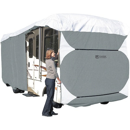 Class A RV Cover, 33 ft-37 ft, Grey