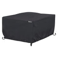Fire Pit Cover, Fire Pit Table Cover, Black, 42" Square