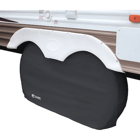 Dual Axle Wheel RV Cover, Up To 27"Dia