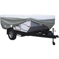 Camper Trailer Cover, 10 ft-12 ft L, Grey