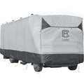 Class A RV Cover, 37 ft-40 ft, Black/Grey/White