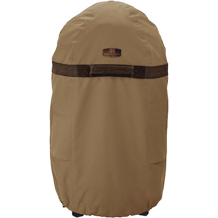 Smoker Cover, Lg, Hickory/Oak/Mhgny Rnd