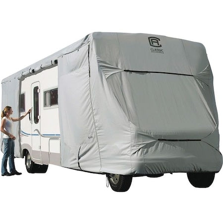 Class C RV Cover, 20 ft-23 ft, Grey