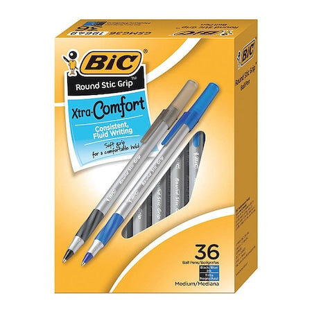 Pen, Roundstic, Grip, Ast, PK36