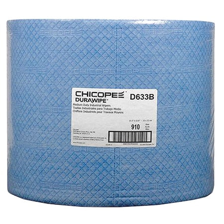 Durawipe 600 Wiper, Jumbo Roll, Blue