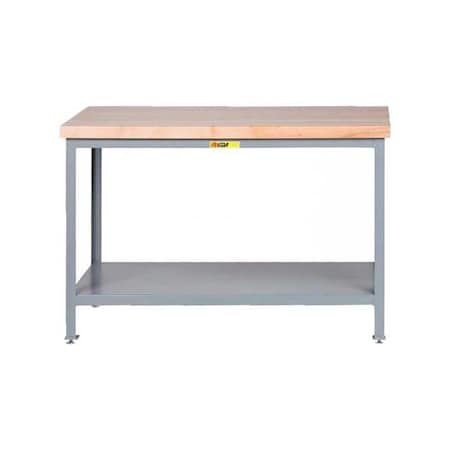 Workbench, Butcher Block, 36" W, 24" D