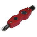 Pipe Cleaning Brush, Silver, Plastic