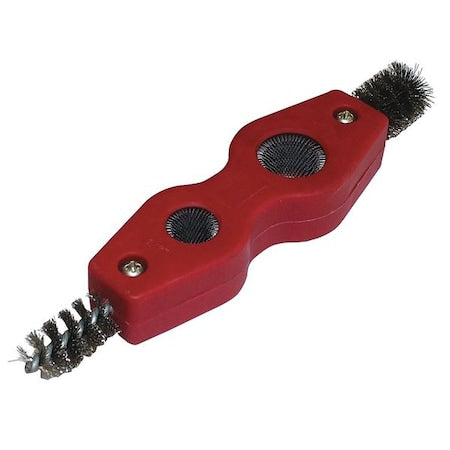 Pipe Cleaning Brush, Silver, Plastic