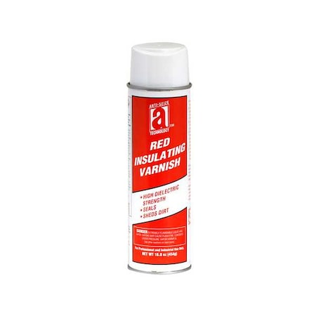Insulating Varnish, 16 oz, Translucent Red