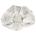 Bouffant Cap, Polypropylene, 21 in Dia., White, M, 100 PK