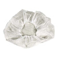 Bouffant Cap, Polypropylene, 24 in Dia., White, L, 100 PK