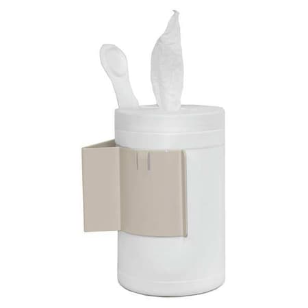 Disposable Wipe Bracket, 3 7/8 in H, Steel