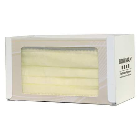 Face Mask Dispenser, 4-1/4 in. H, Keyholes