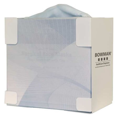 Face Mask Dispenser, 7-1/2inHx5-1/4inD