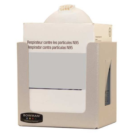 Face Mask Dispenser, 7-1/8 in. H