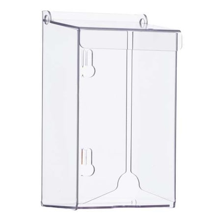 Hairnet Dispenser , Clear , PETG Plastic ,