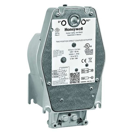 Electric Actuator,30 in.-lb.,2 SPDT