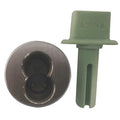 Lockset Core Housing, Brushed Chrome, 1 3/8 in For Door Thickness, 0 Number of Keys, SFIC Key Type