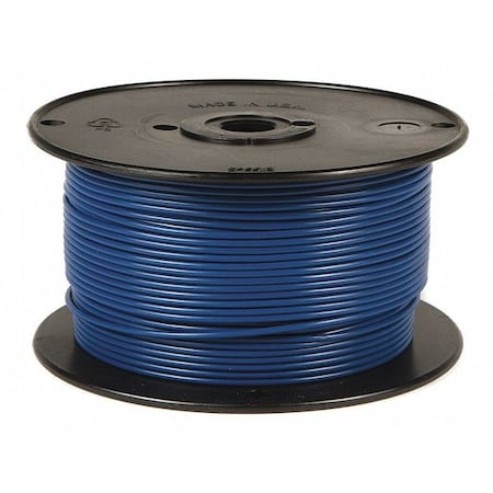 Primary Wire, GPT, 10 AWG, 1C C, Blue, PVC, Stranded, 60V, 500 ft.