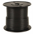 Primary Wire, GPT, 18 AWG, 1C C, Black, PVC, Stranded, 60V, 100 ft.