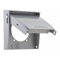 Weatherproof Cover, Double Gang Box Type, 2 Gang, Flip/Snap Cover Type