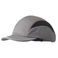 Bump Cap, Short Brim Baseball, Inner ABS Polymer, Outer Nylon, Hook-and-Loop Suspension, Gray