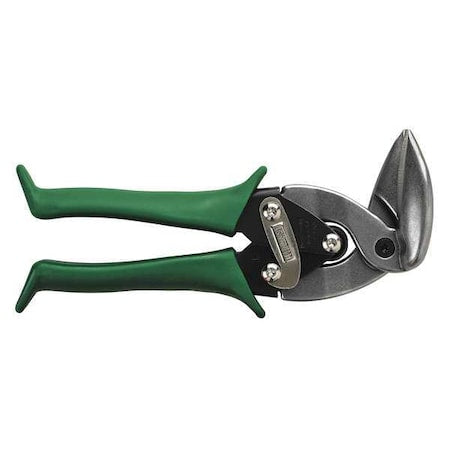 Aviation Snip, Straight/Tight Right Curves, 8 3/4 in, Steel