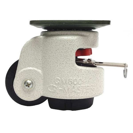 Leveling Caster, Nylon, 2-1/2 in., 727 lb.