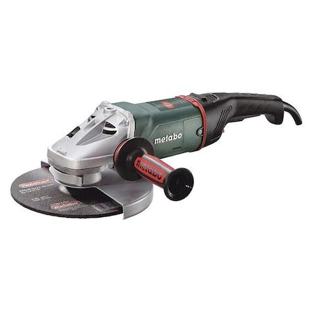 Angle Grinder, 9 in Dia, 6,600 RPM, 15 A
