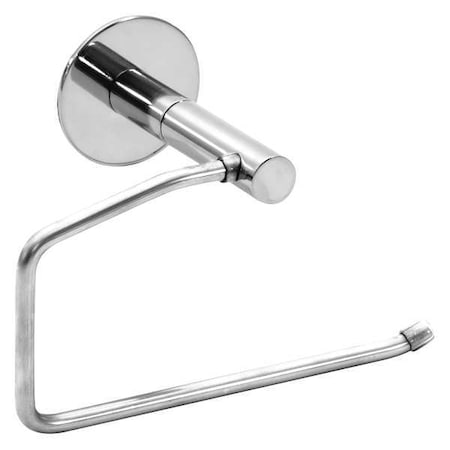 Toilet Paper Holder, Polished Chrome, 4inL