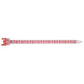 Mixing Nozzle, Disposable, 11 13/64 in Length, Polyethylene, Orange, 10 PK