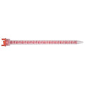 Mixing Nozzle, Disposable, 9 13/64 in Length, Polyethylene, Orange, 10 PK