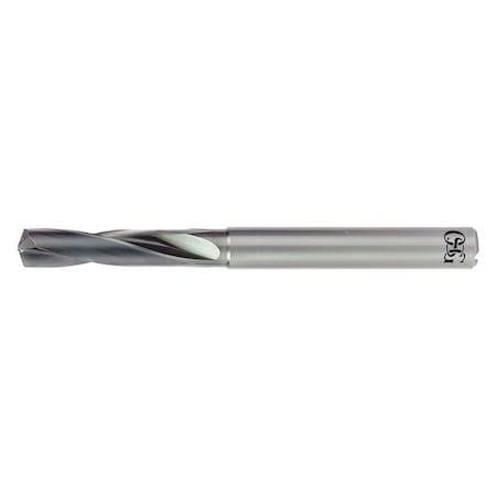Screw Machine Drill Bit, 11/32 in Size, 140 Degrees Point Angle, Solid Carbide, WXS Finish